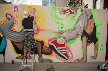 Tour privato di street art a Manhattan